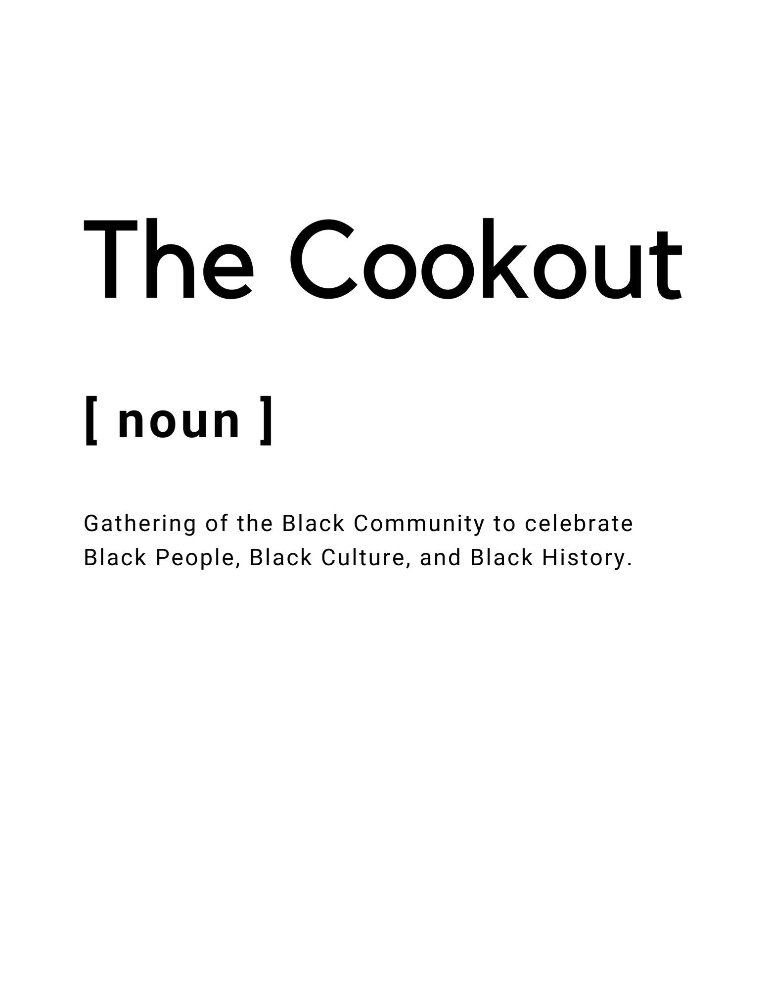 #THISISTHECOOKOUT