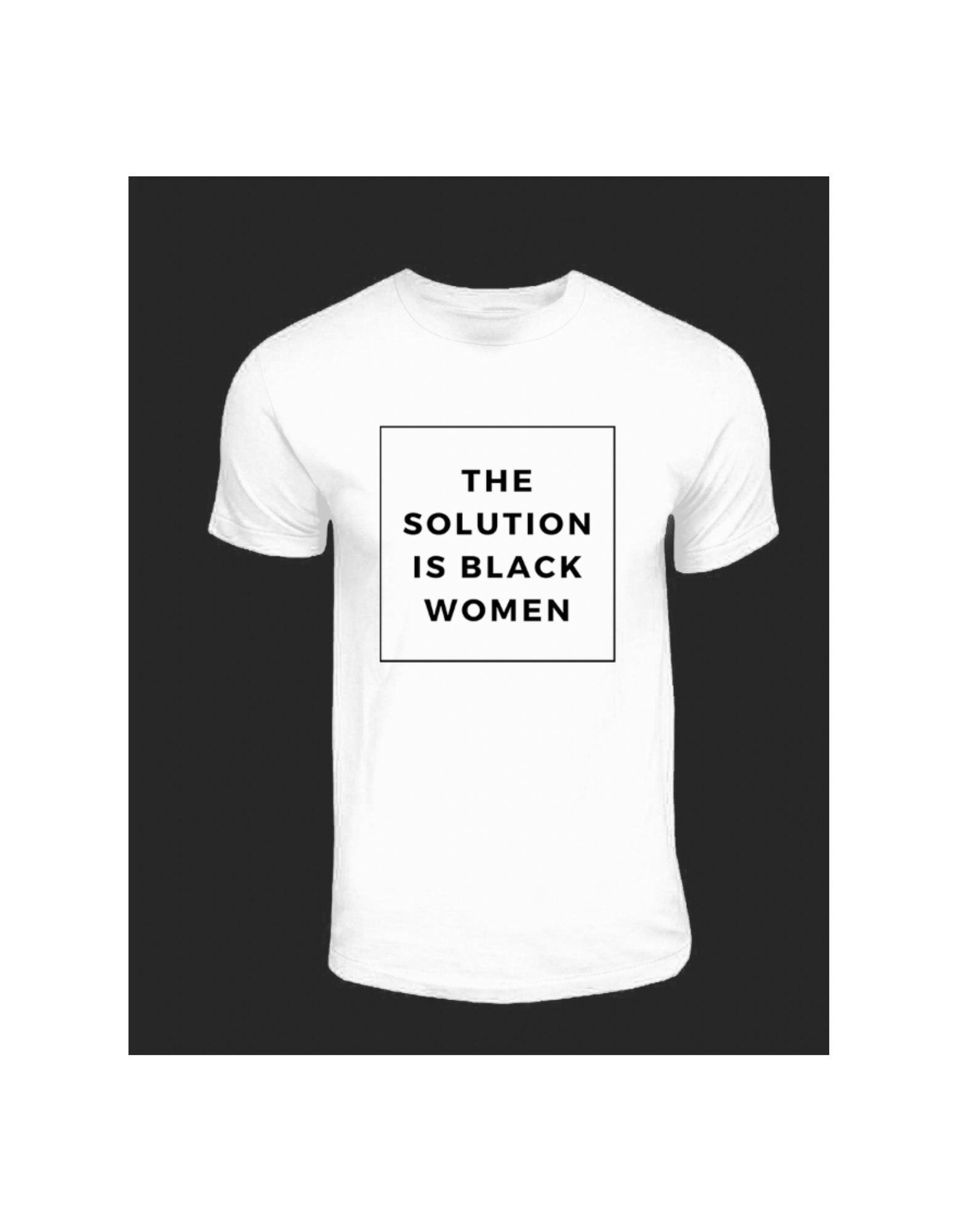 "THE SOLUTION IS" UNISEX T-SHIRT